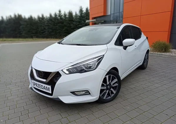 nissan Nissan Micra cena 42499 przebieg: 62150, rok produkcji 2017 z Sieradz